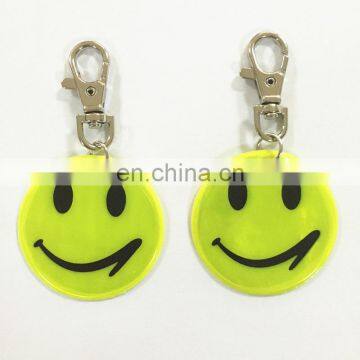 CE Promotion gifts reflective metal keychain