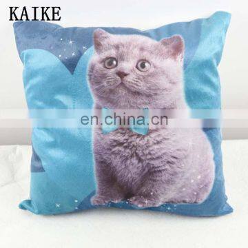 Custom Printing Short Plush Cushion Covers Printed Pillow photo-6