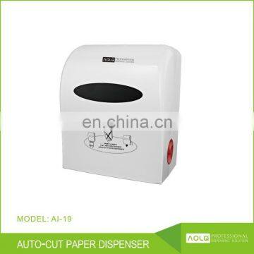 Fashionable commercial auto cut paper towel dispenser for projects