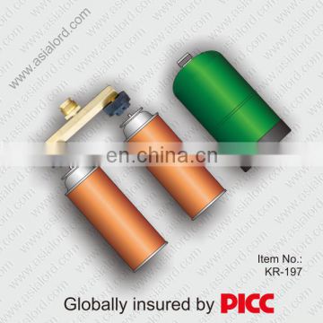 Gas cylinder adapter