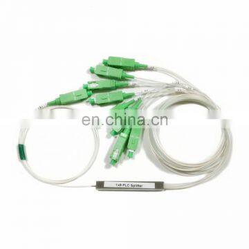 Factory Outlet Price SC APC 1x2 1x4 1x8 1x16 Fiber Optic Steel Tube PLC Splitter