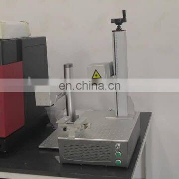 10w 20w 30w 50w mini metal applicable material fiber laser marking machine  and laser engraving application