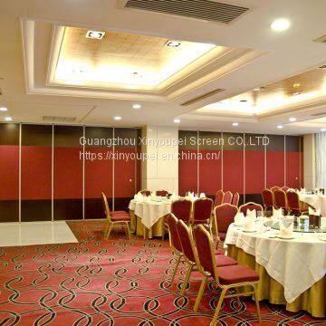 hotel operable wall/movable wall/sliding door/folding door/movable wall partition/glass partition wholesale