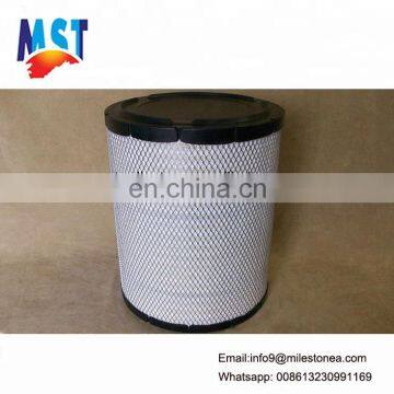 Excavator engine air filter element replacement 6I2505