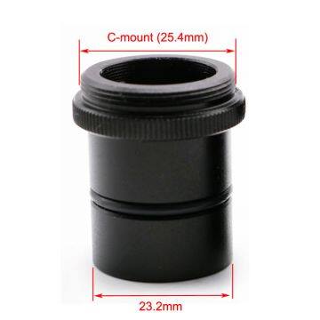 Microscope Adapter Ring C-mount to 23.2mm to 30mm 30.5mm 1.25 Inch to C Mount Adapters for Microscope CCD Camera Reduction Lens photo-2