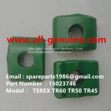 TEREX 15023746 CLAMP TR35A 3305F 3305G 3305K 3305B OFF HIGHWAY RIGID DUMP TRUCK MINING HAULER TRANSMISSION
