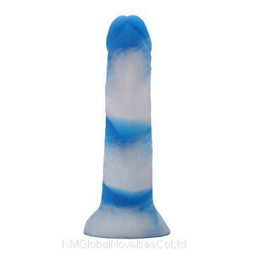 Strap-on Silicone Dildo Simple Silicone Dildo Without BallsSex Adjustable Harness Black Gold Dildo photo-3