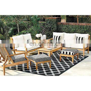 Outdoor Waterproof Black and White Striped Rugs Woven by Machine photo-2