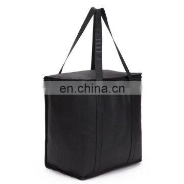 Insulated Commercial Food Delivery Bag With Thermal Lined Cooler Bags Beer Cooler Tote Bag