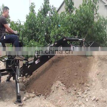 Agricultural tractor pto backhoe excavators for sale