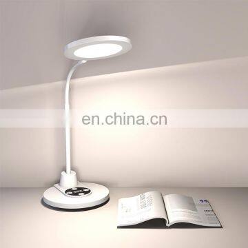 LED Desk Lamp 3 Colors Stepless Dimming Flexible Gooseneck Night Reading Study Table USB Reading Light With 4000mAh Battery photo-4