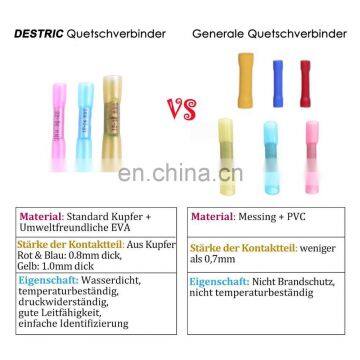 Hampool Different Sizes Copper Waterproof Automobile Heat Shrink Wire Connector Set photo-3