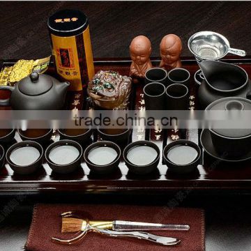 Chinese porcelain tea set,wood tea tray,tea accessories