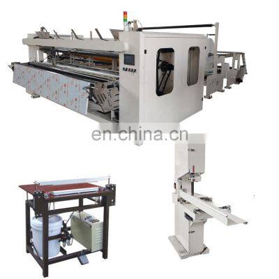 Small toilet paper machine production line