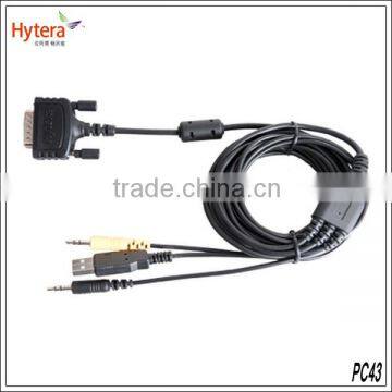 China New DB26 Plug Line Scheduling (USB Port & Double Audio Head) PC43 for MD780 Walkie Talkie