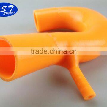 custom all types pure handcrafted engine silicone air intake pipe for automotive