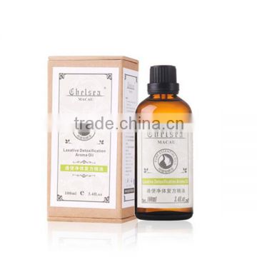 high quality detox sliming abdominal massage oil