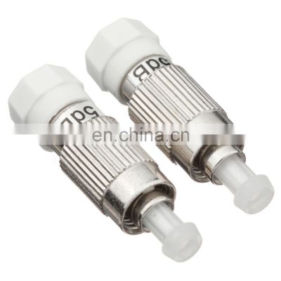 Fiber Optic Fixed Male-Female Attenuator FC/APC FC/UPC SM 0-30dB