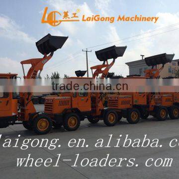 Hot sell front loader ZL08 garden wheel loader with CE loaders