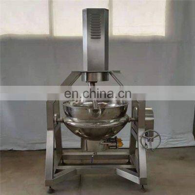 Gas Cooking Jacketed Kettle With Mixer and Cooker Mixer photo-2