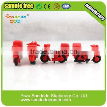 Cool Postal Motorcycle Shape Eraser photo-3