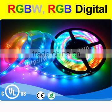 excellent quality popular UL Listed 12v magic rgb led strip (chasing light)