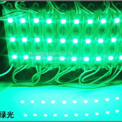 Competitive SMD 5054 3LED Modules Green Color Waterproof Advertising Lamp DC 12V LED Illuminated Signs photo-4