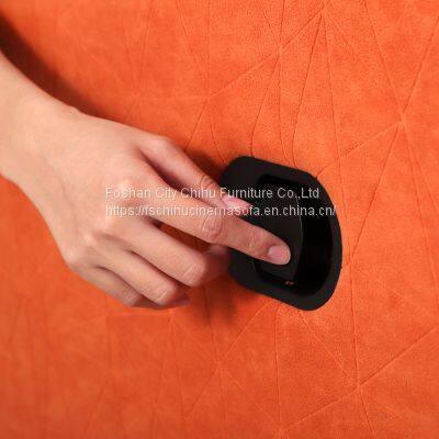 Hot Sale Living Room Furniture Fabric Manual Recliner Sofa Chair photo-3