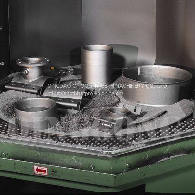 ROTARY TABLE SHOT BLASTING MACHINE photo-2
