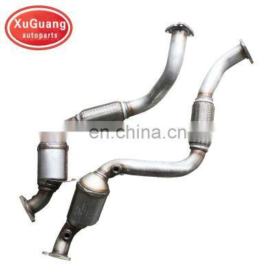 XUGUANG three way direct fit front ceramic catalyst catalytic converter for Audi Q7 3.6