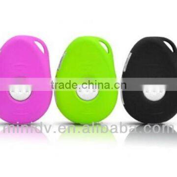 new Unique Design Fall Down Alarm mini gps tracker keychain with SOS Two-way Talking Function, Support E-mail Alarm