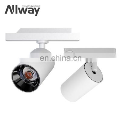 CE RoHS Certificated Black White Showroom Retail Store Art Gallery Stage 20W LED Track Light