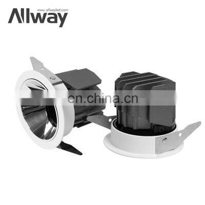 High Lumen Easy Installation COB Housing Office Retail Store Showroom  9W LED Downlight