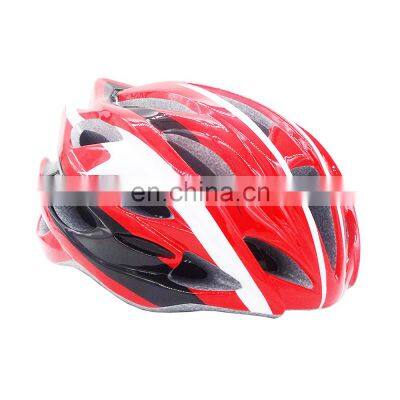 Fashion Women red color adult bicycle helmets for sale