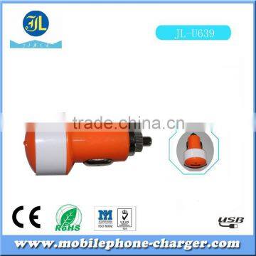 Surprise of Christmas Colorful Portable ac Adaptor Usb Device Car Charger With Bullet photo-4