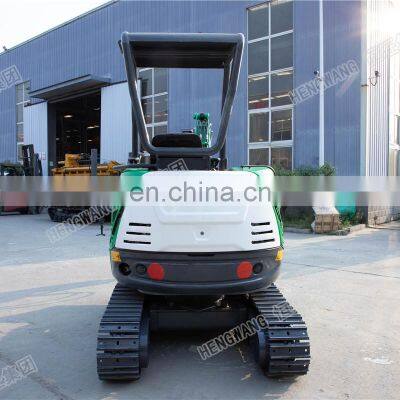 High Quality Hengwang HW-26 2.6 Ton Small Bagger Mini Household Small Mini Excavator For Sale photo-5