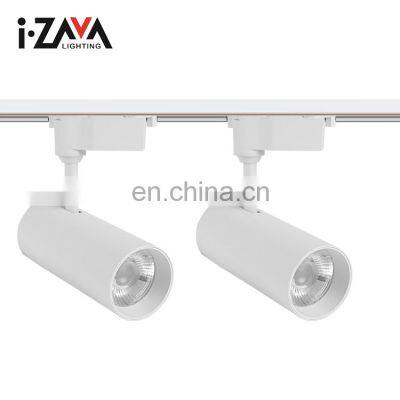 Mall Supermarket Living Room Anti Glare Shop Aluminum Cob 15w 25w 38w Indoor Commercial Led Track Lights