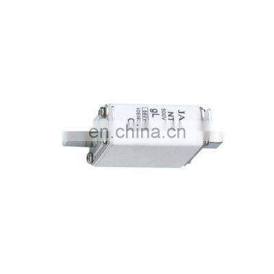 ceramic fuses 500V rated  current 80-100A NH00C Fuse Knife-Links for 750,1200 Volts and special design on request