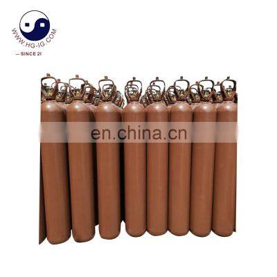 HG-IG 40/50 Liter Seamless High Pressure ISO9809 Steel Oxygen Gas Cylinder or Empty Argon Gas Cylinder