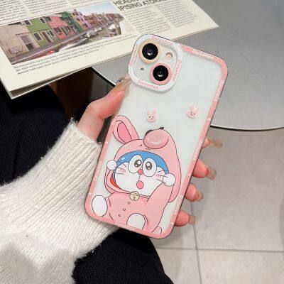2D Cartoon 13 Pro Max Cute XR For IPhone 11/14 For Apple 7 Case X Transparent Mini Silicone 12 Tpu Mobile Phone Privacy Case Set photo-5