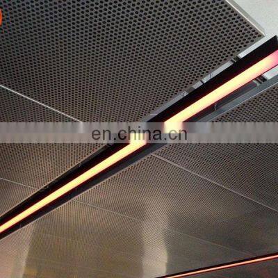 Hot Sale High Quality Perforated Metal Mesh Lock in Gutter Guard Mesh Metal Screen for Ceiling Mesh
