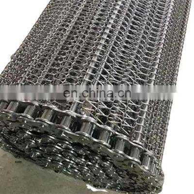 304 Stainless Steel Flat flex pizza oven mesh conveyor belt Mesh