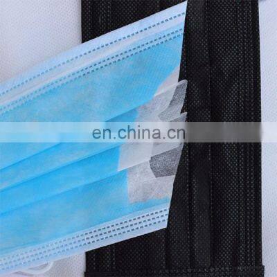 High Breathable 3 Ply Mouth Cover Disposable Face Mask With Ear Loop photo-2