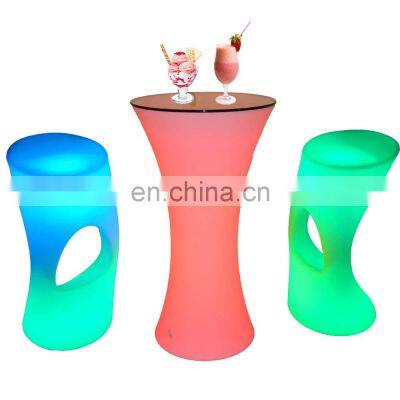 led glow lounger chair nightclub events commercial sofa sets portable bar counter led party tables