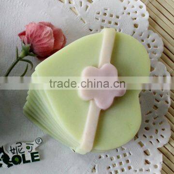 Nicole Handmade Heart Shape Food Grade Silicone Mold for Soap Cake and Pudding