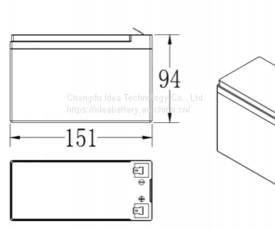 12V 12.8V10Ah Rechargeable Lead Acid Replacement RV Marine LiFePO4 Lithium Ion Battery Packs photo-3