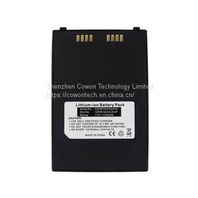 7.4V 1100mAh Li-ion replacement ICP05/34/50 2S1P IC5100 IC 5100 battery for Bitel POS Terminal Machine