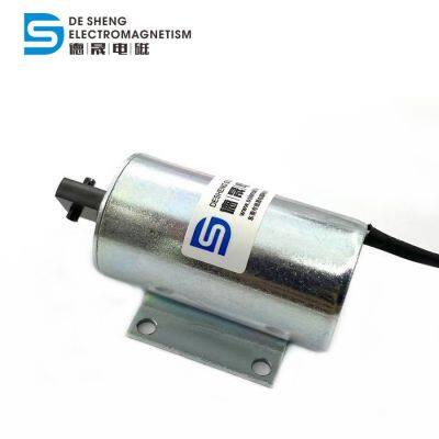 High Performance DS-3257 DC12V 24V Long Stroke 15MM Stroke Push Pull Linear Tubular Solenoid photo-4