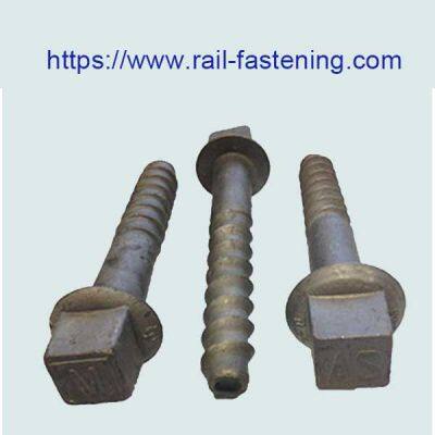 Square Head Sleeper Screw Spike of Raiway Track photo-3
