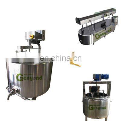 Shanghai factory Wholesale mozzarella cheese cooking stretching making machine processing plant machinery production line